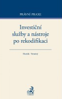 Investin sluby a nstroje po rekodifikaci