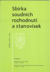 Sbrka soudnch rozhodnut a stanovisek, Nejvy soud R . 8/2020